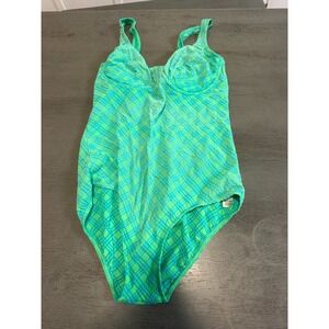 gree underwire MARKS & SPENCER one piece swimsuit size 38C